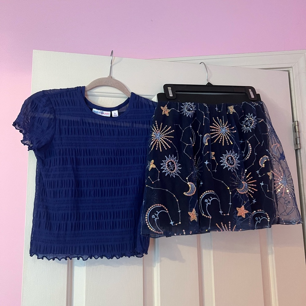 Girl Sugar and Jade 2 piece outfit
